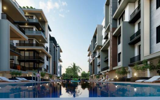 1BDR \ Avangart Prime: Modern Apartments in Central Kyrenia