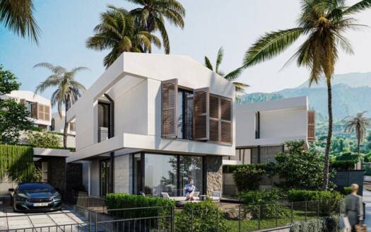 2BDR \ Mediterranean Villas: Lyxiga parhus i Alsancak